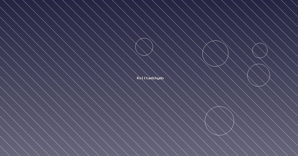 Kolltadihydo Unveiled: The Revolutionary Hydration Solution for Modern Wellness